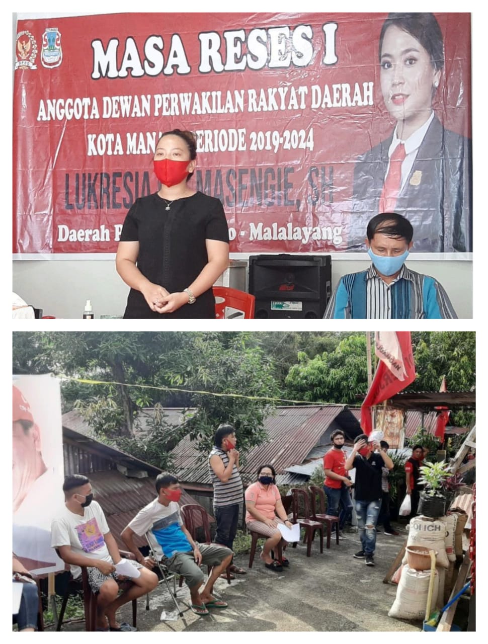Legislator Lukresia Masengi Gelar Reses Perdana